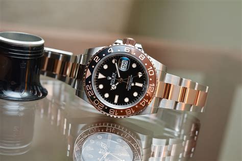 rolex gmt ceramic two tone|root beer Rolex 2022.